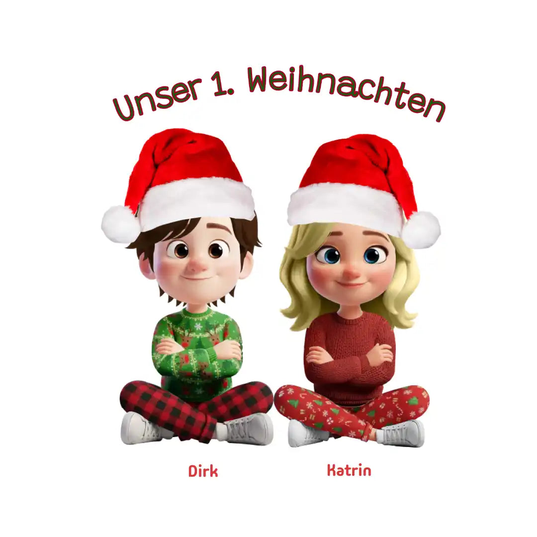 Weihnachts-Partner-Set