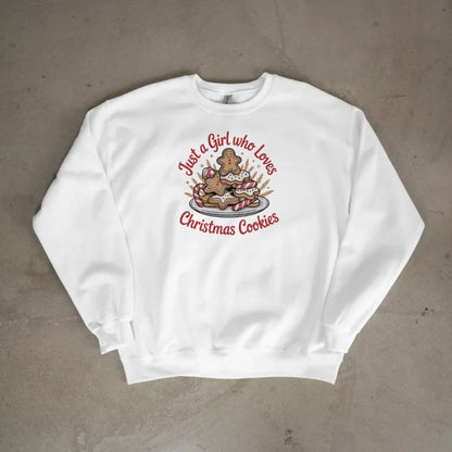 Bügelfolie – "Just a girl who loves christmas cake" 01